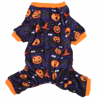 Halloweenske oblečenie pre psov, farebné, flexibilné, šetrné k pokožke L